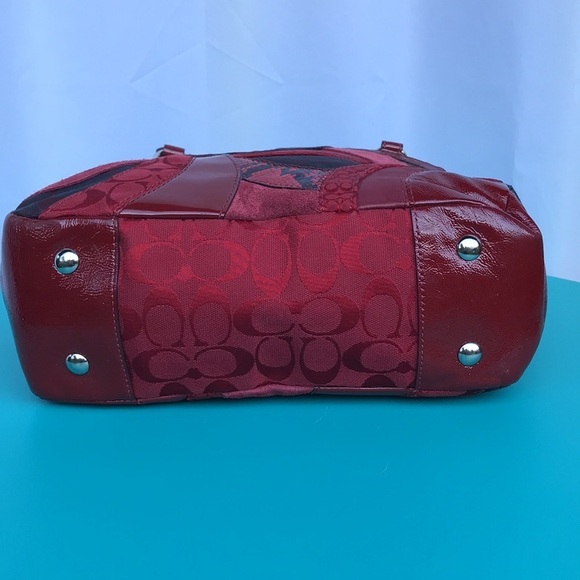 EUC MSRP $400 Limited Edition Vintage Coach Patchwork Shoulder Bag! - Picture 6 of 13